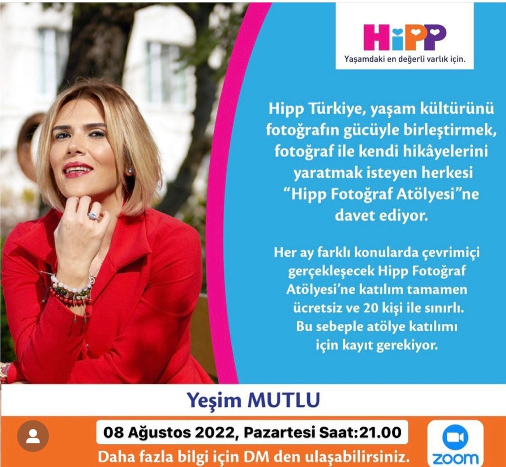 Yeşim Mutlu ile Hipp Fotoğraf Atölyesi